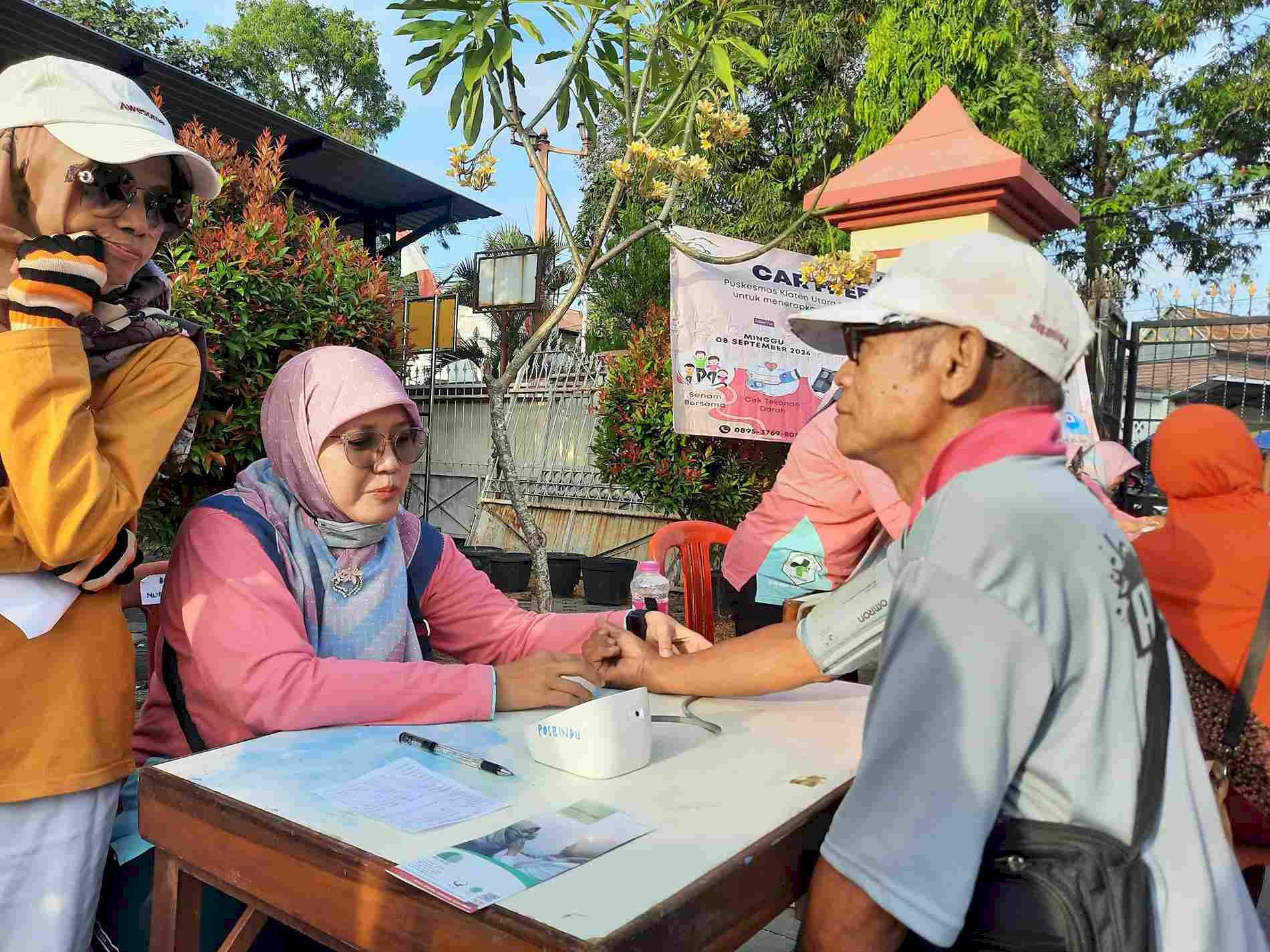 Car Free Day Bersama Puskesmas Klaten Utara