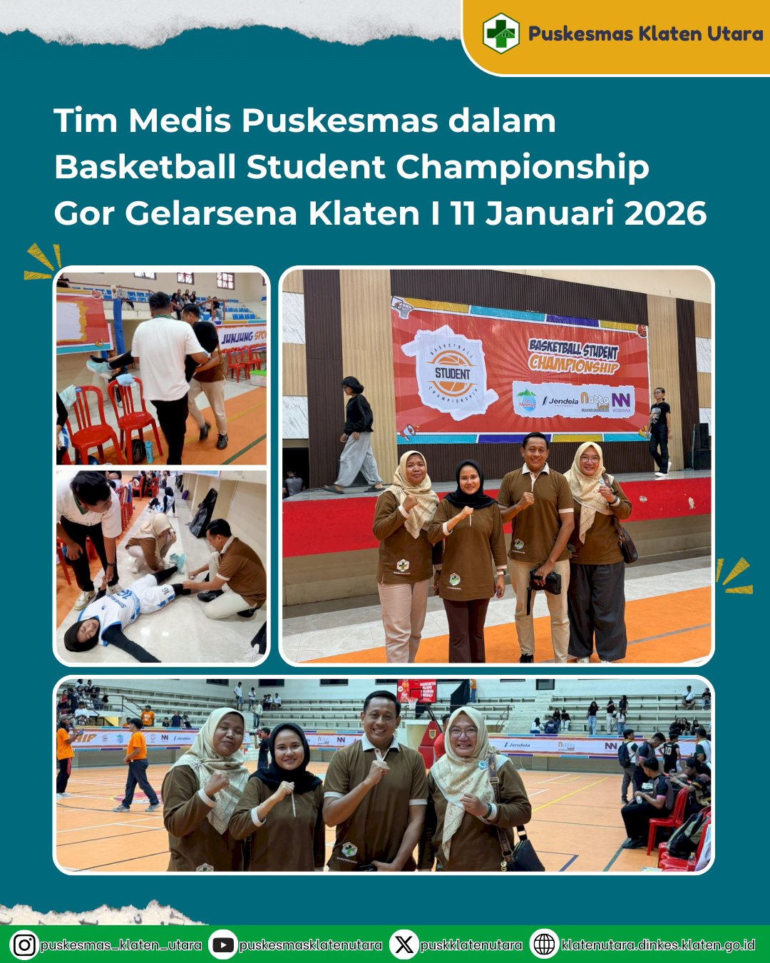 Kegiatan Puskesmas Klaten Utara Periode 2–10 Januari 2026