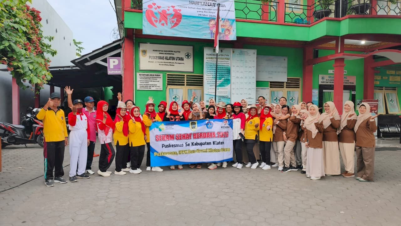 Senam Bersama IPPK dan KORMI Klaten