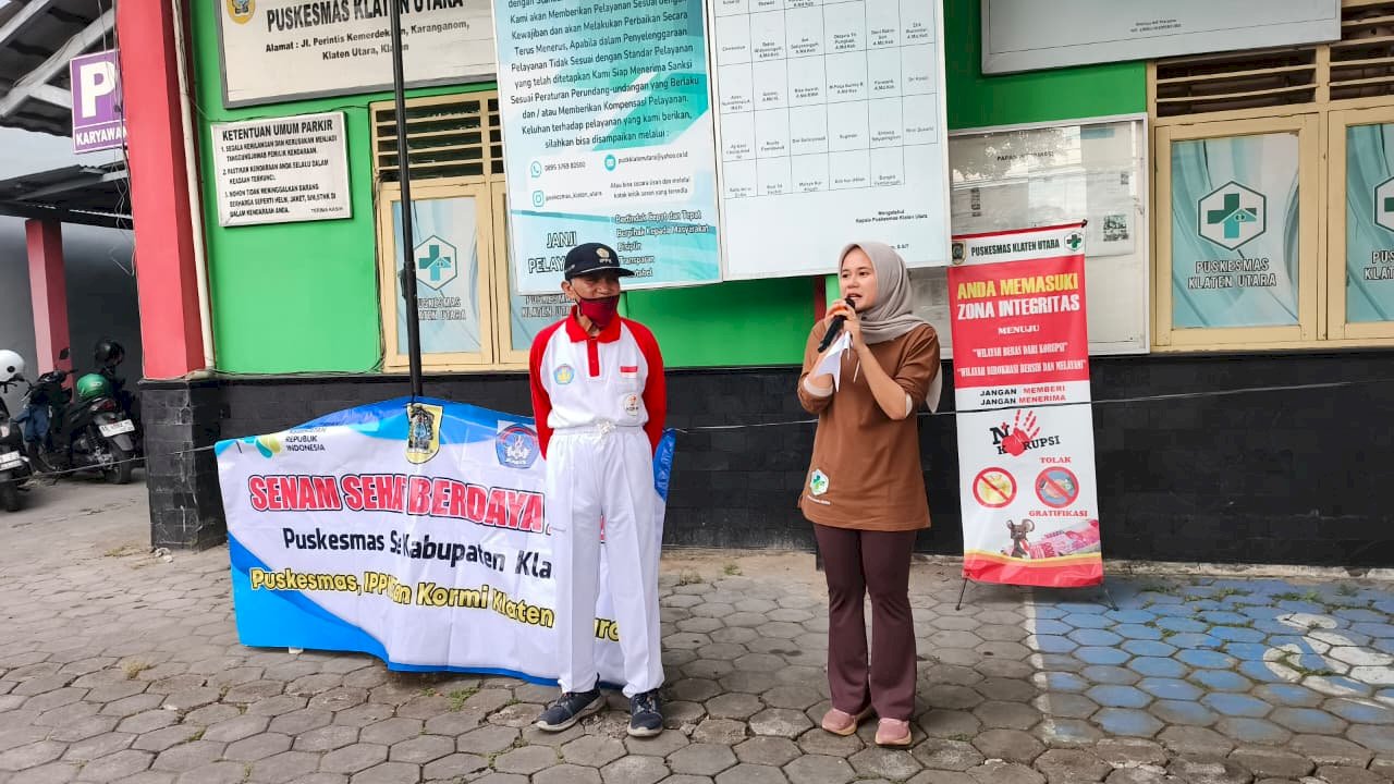 Senam Bersama IPPK dan KORMI Klaten
