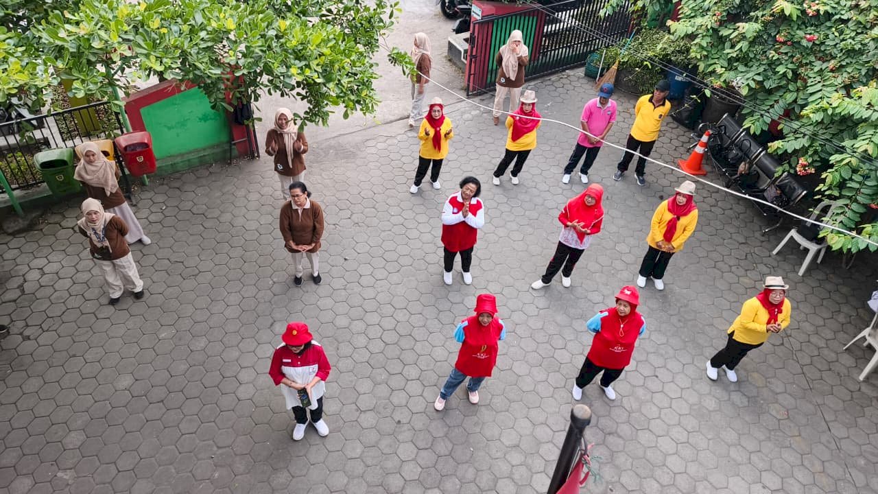 Senam Bersama IPPK dan KORMI Klaten