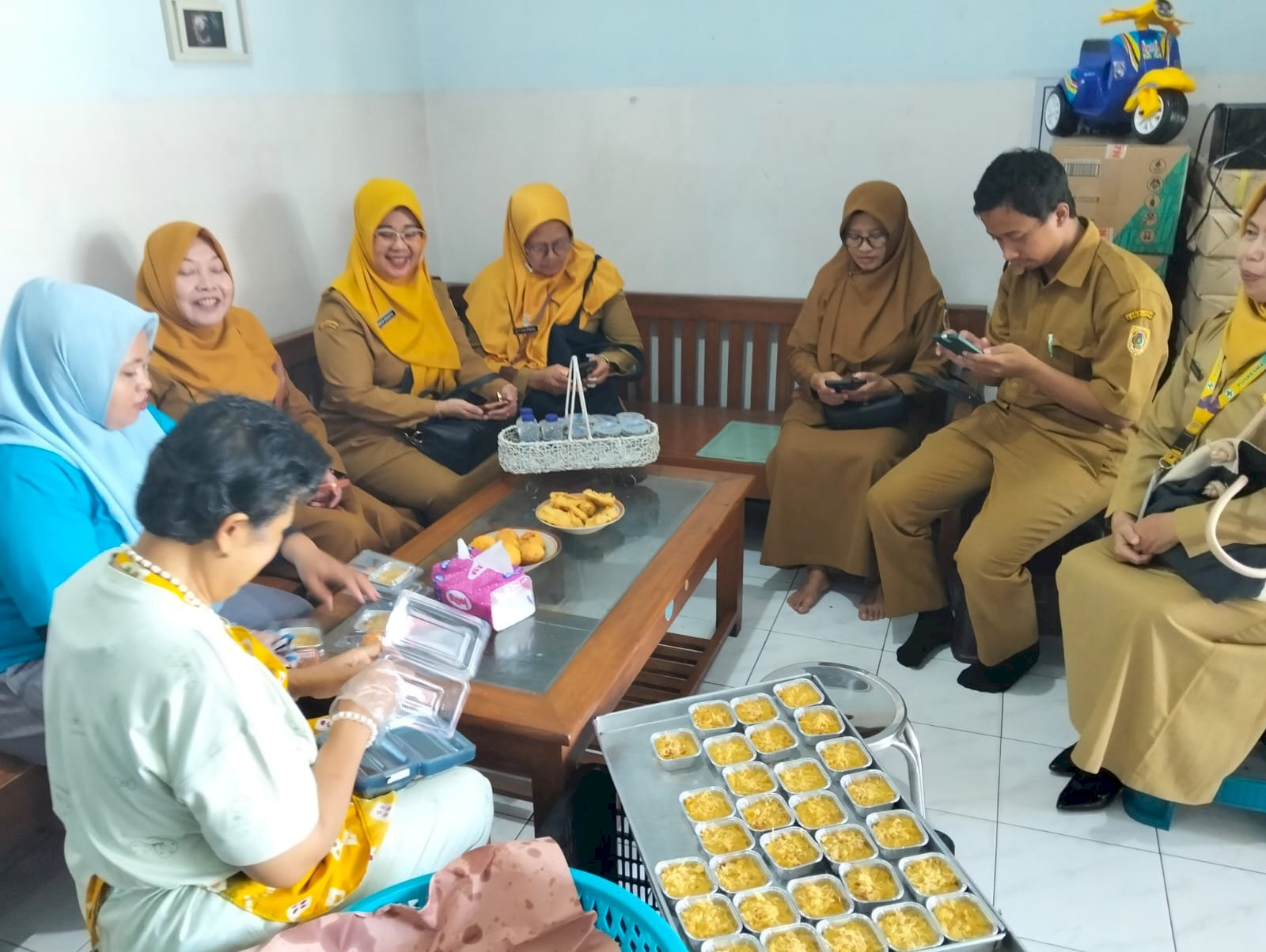 Monev PMT dan PKD oleh Dinkes Klaten
