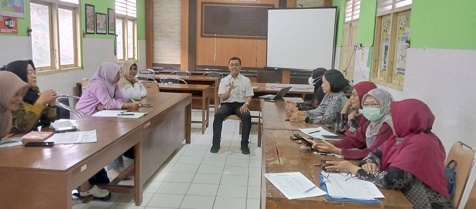 Koordinasi Kader ILP PKD dan Pustu Puskesmas Klaten Utara