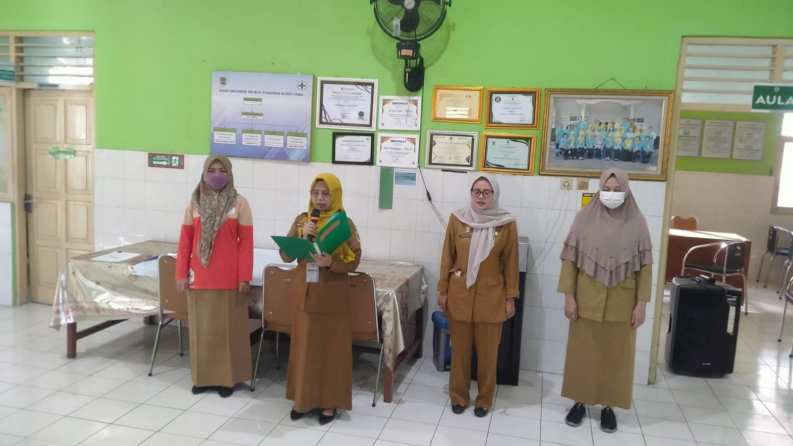 Apel Pagi Karyawan Puskesmas Klaten Utara