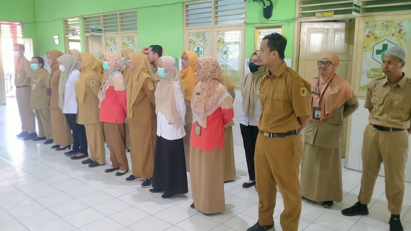 Apel Pagi Karyawan Puskesmas Klaten Utara