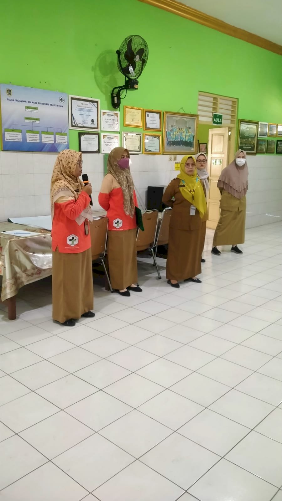 Apel Pagi Karyawan Puskesmas Klaten Utara