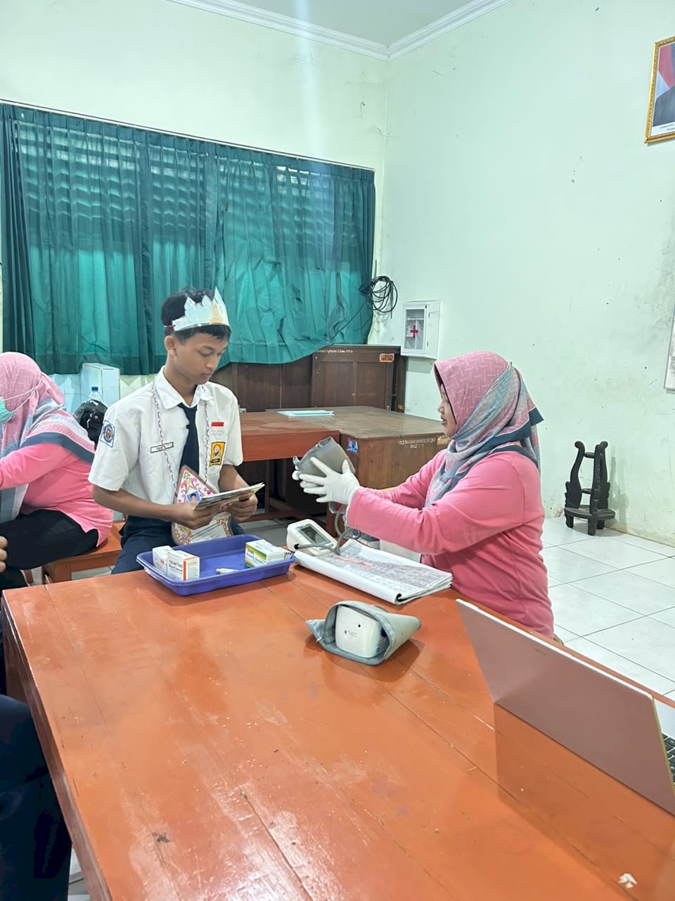 Kegiatan CKG di SMA N 3 Klaten