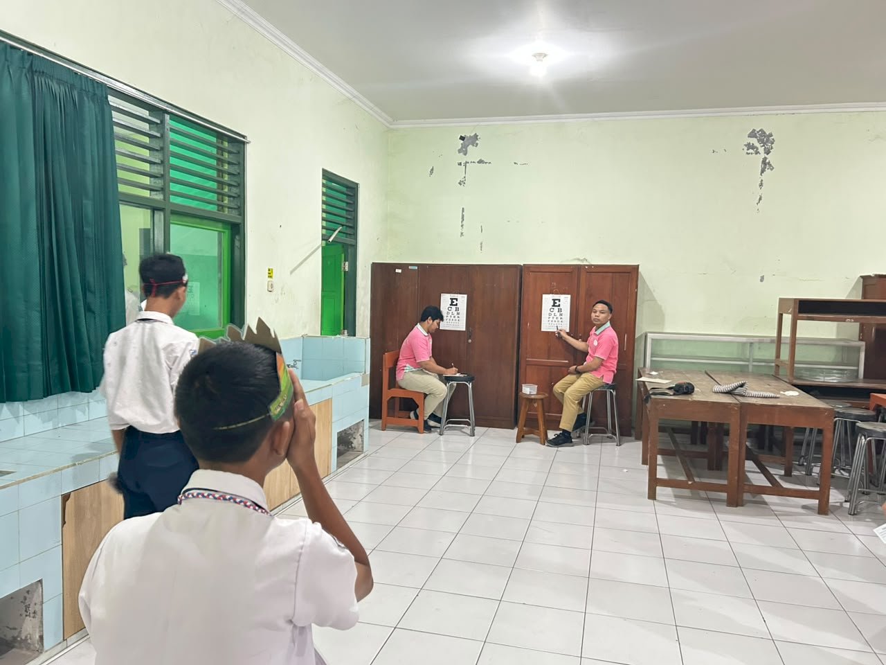 Kegiatan CKG di SMA N 3 Klaten