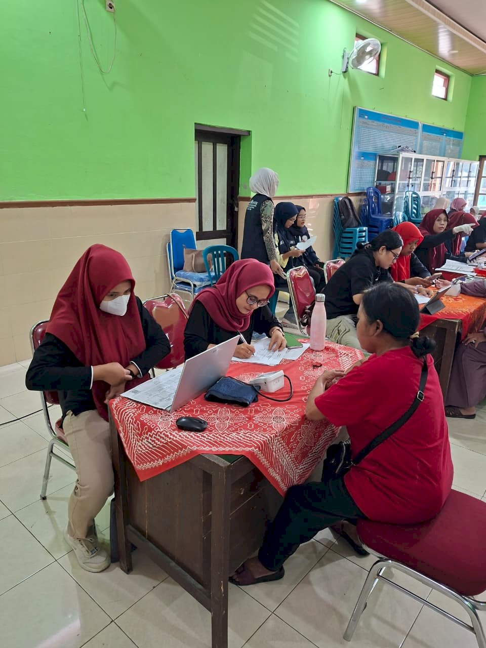 Pelaksanaan Kegiatan CKG Speling di Desa Jebugan