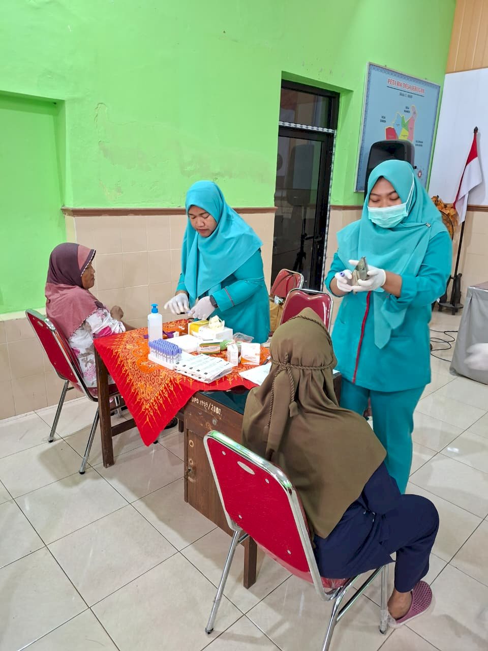 Pelaksanaan Kegiatan CKG Speling di Desa Jebugan
