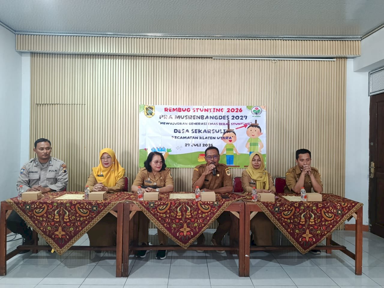Rembug Stunting Desa Sekarsuli