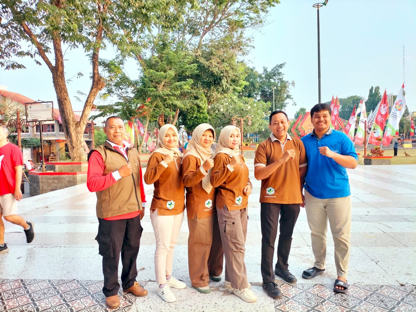 Tim P3K dalam Persiapan Latihan dan Pengukuhan Paskibraka Kabupaten Klaten