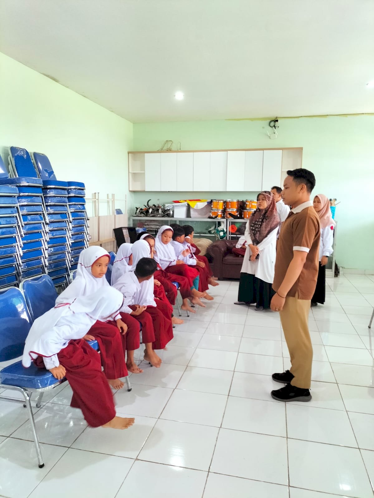 Kegiatan BIAS dan CKG di SD D'Vastu