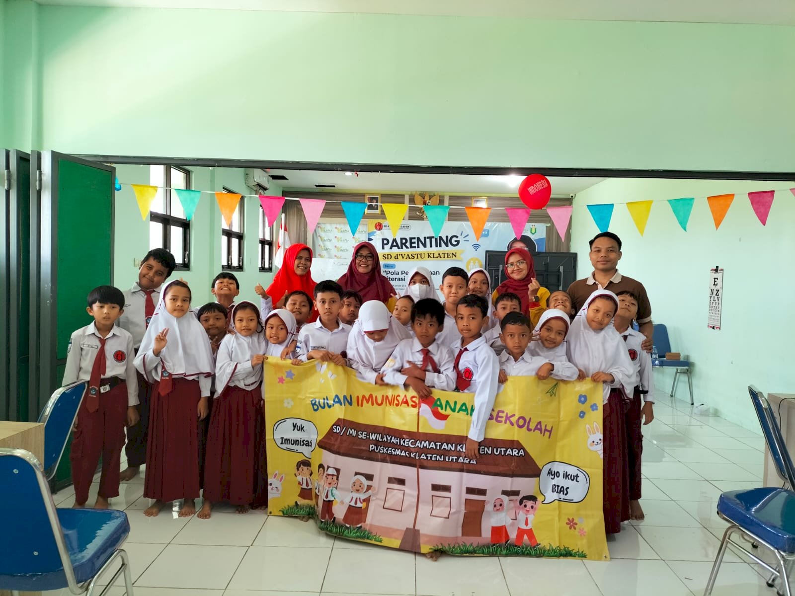 Kegiatan BIAS dan CKG di SD D'Vastu