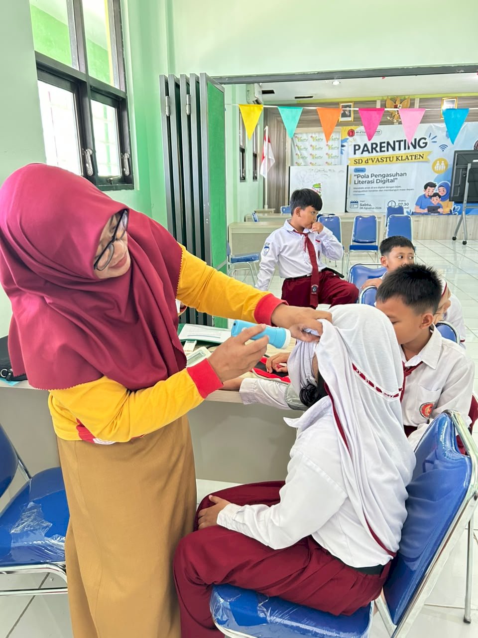 Kegiatan BIAS dan CKG di SD D'Vastu