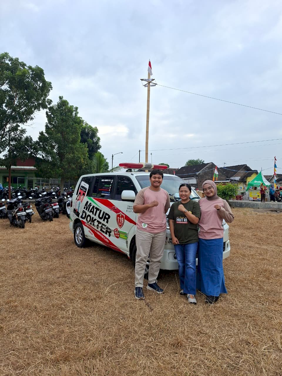 Tim P3K Bersama Kelurahan Gergunung