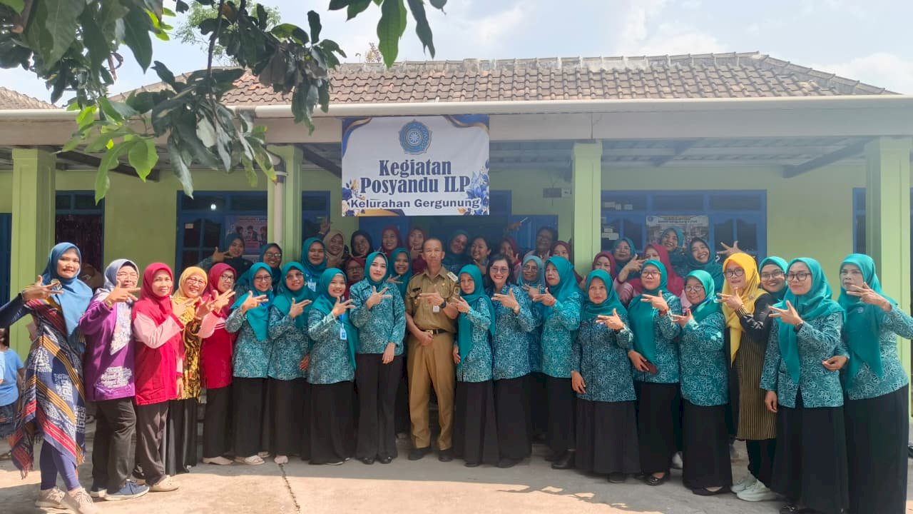 Penilaian 10 Program Pokok PKK di Kelurahan Gergunung