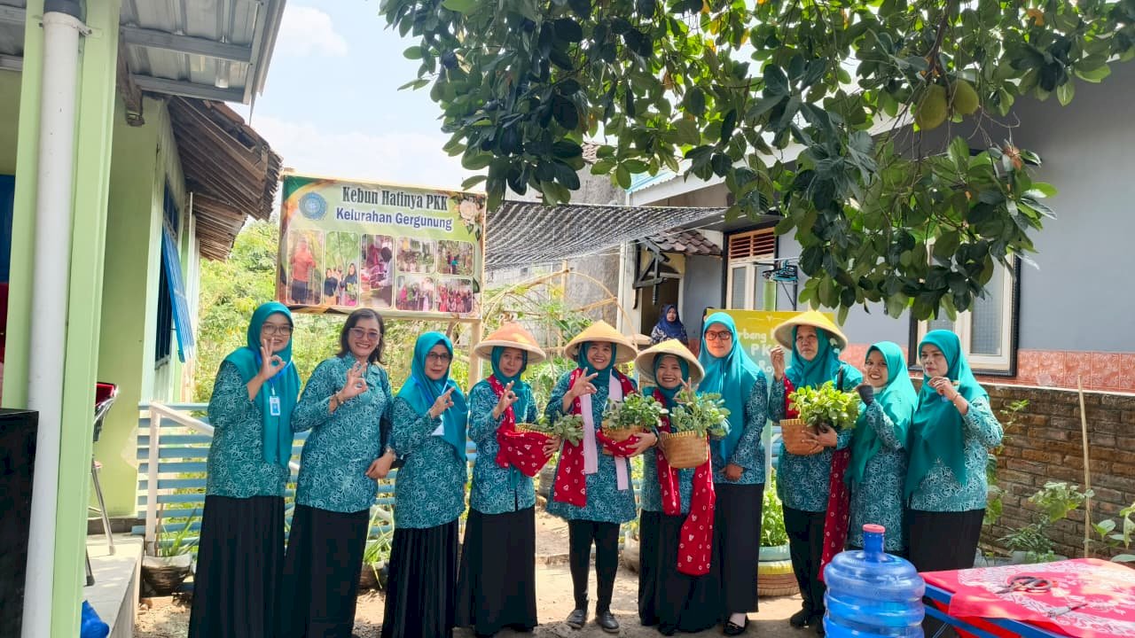 Penilaian 10 Program Pokok PKK di Kelurahan Gergunung