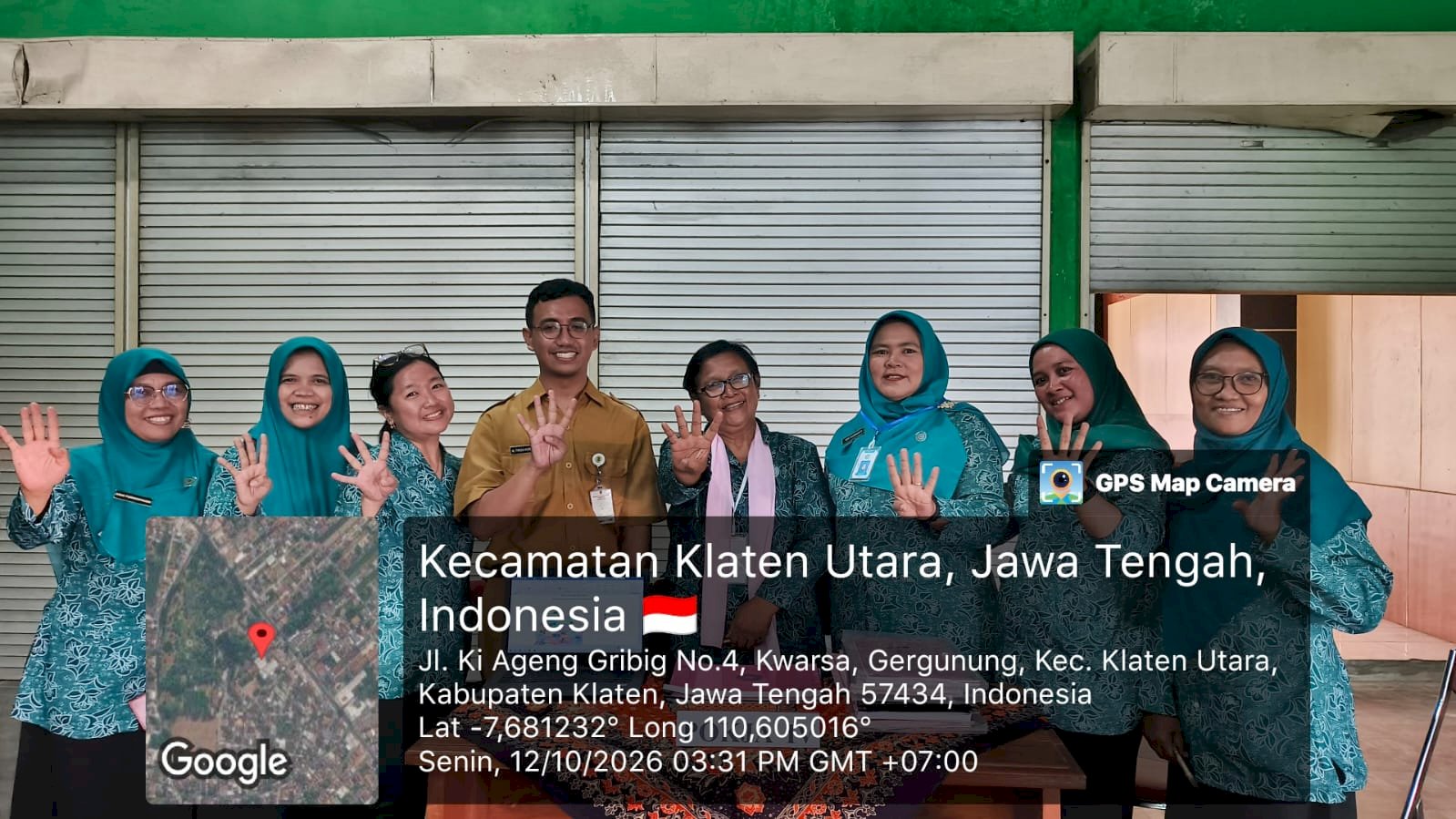 Penilaian 10 Program Pokok PKK di Kelurahan Gergunung