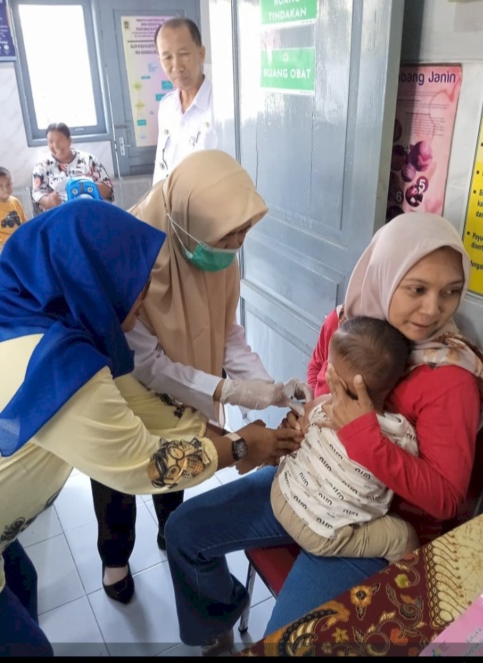 Imunisasi Kejar di Desa Sekarsuli