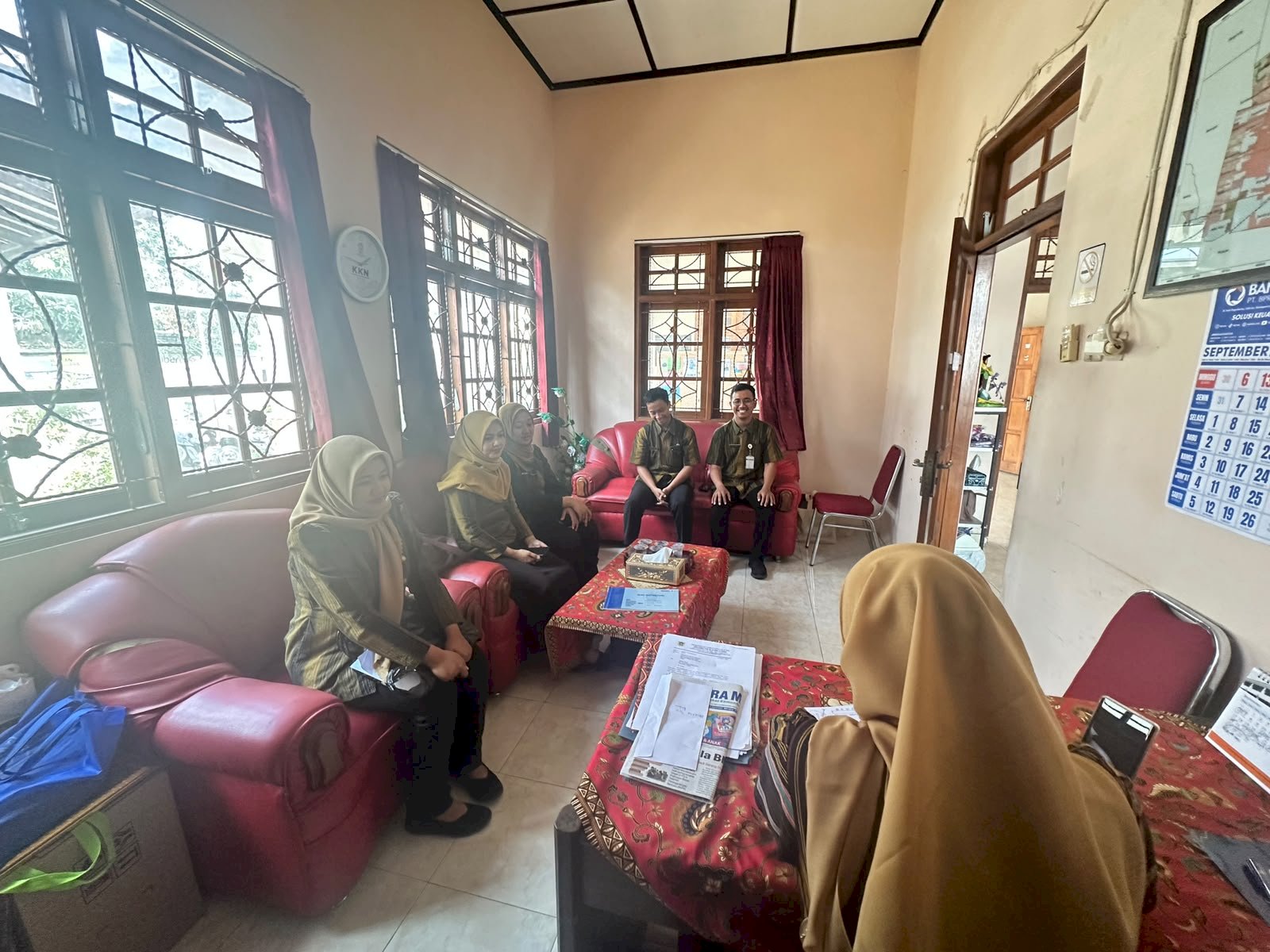 Koordinasi CKG Terintegrasi Bersama Kepala Desa Karanganom