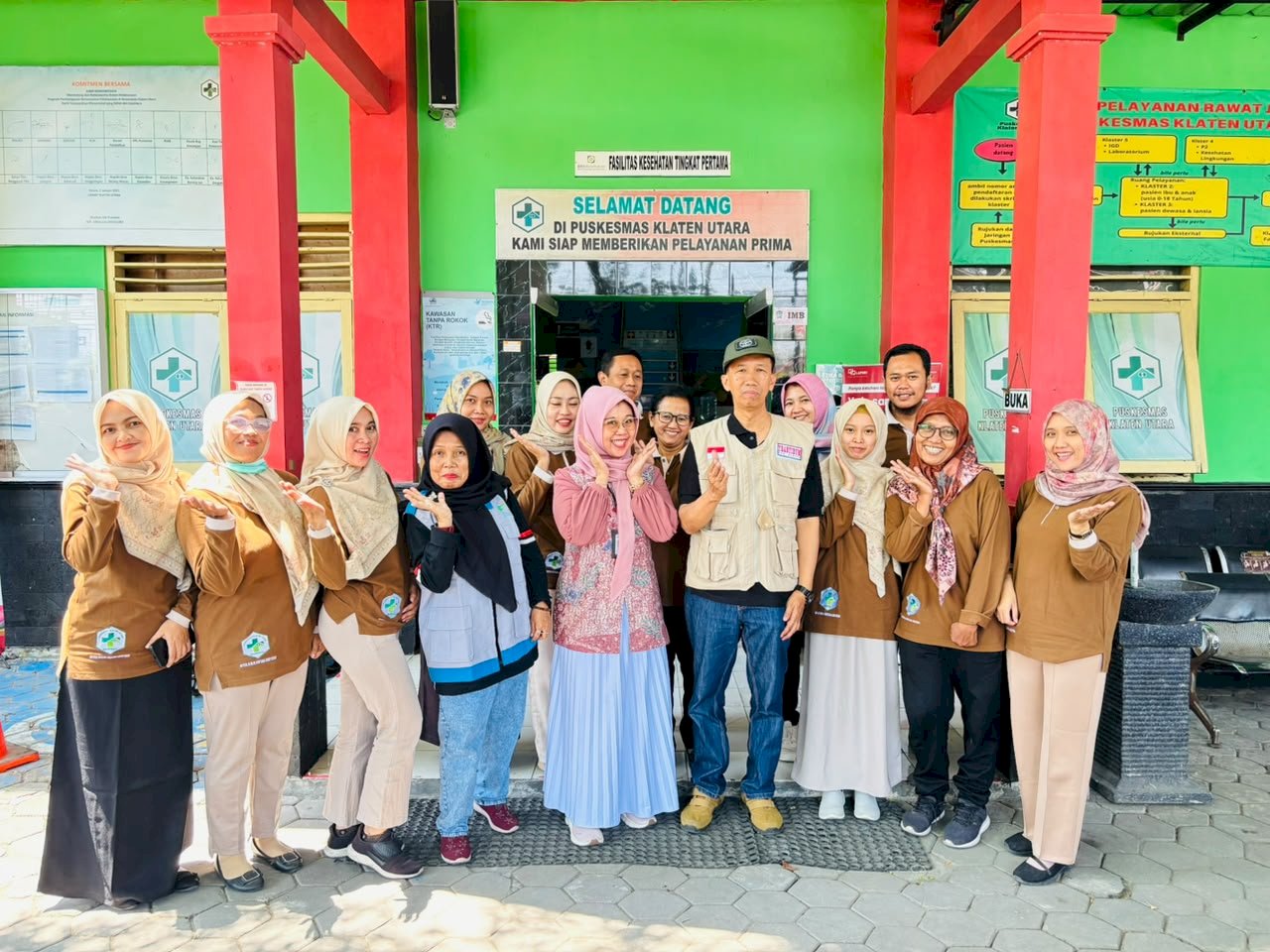 Peninjauan Kesiapan Puskesmas Klaten Utara dalam Persiapan Kunjungan Adipura