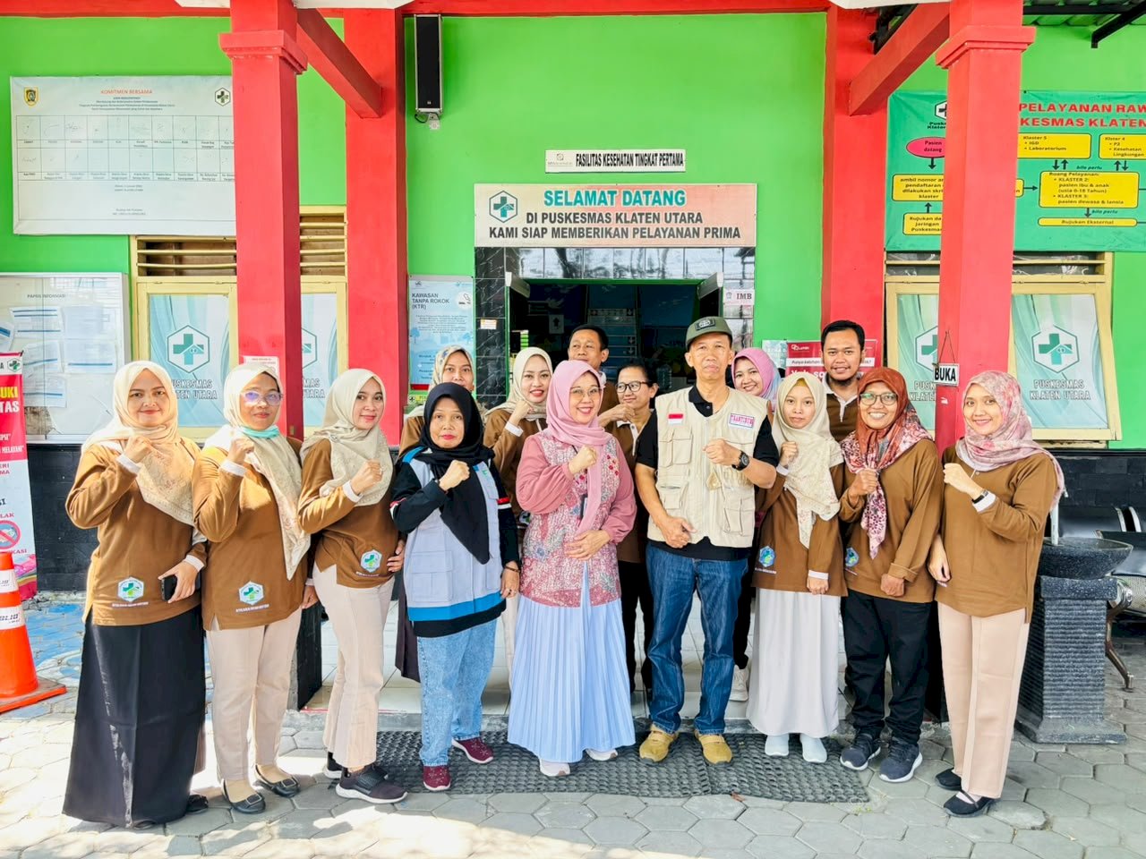 Peninjauan Kesiapan Puskesmas Klaten Utara dalam Persiapan Kunjungan Adipura