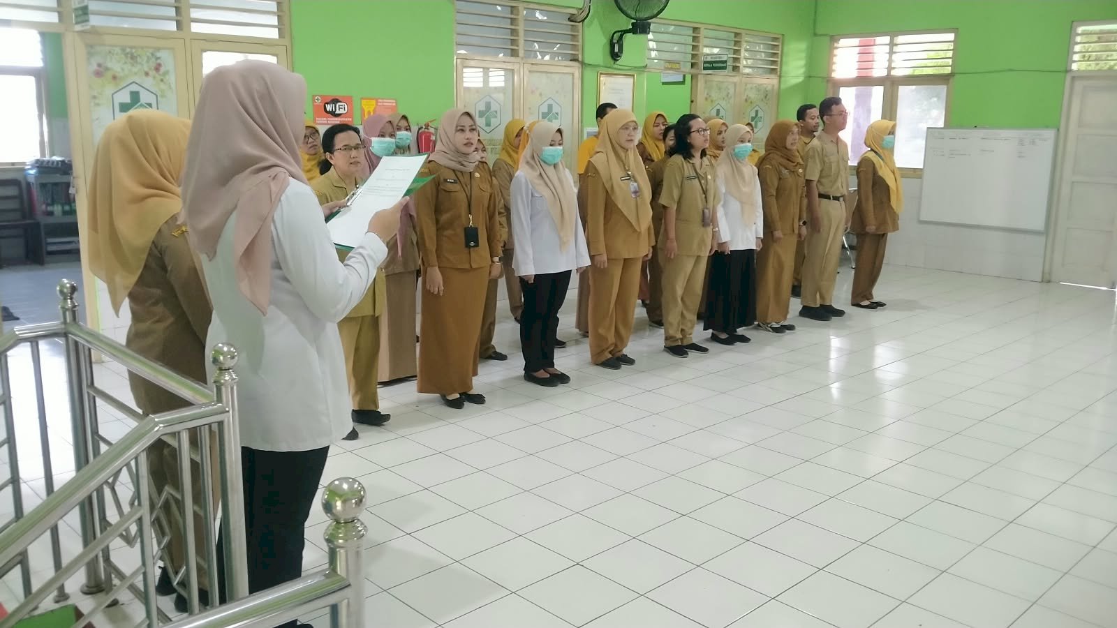 Apel Pagi Puskesmas Klaten Utara, Senin 19 Oktober 2026