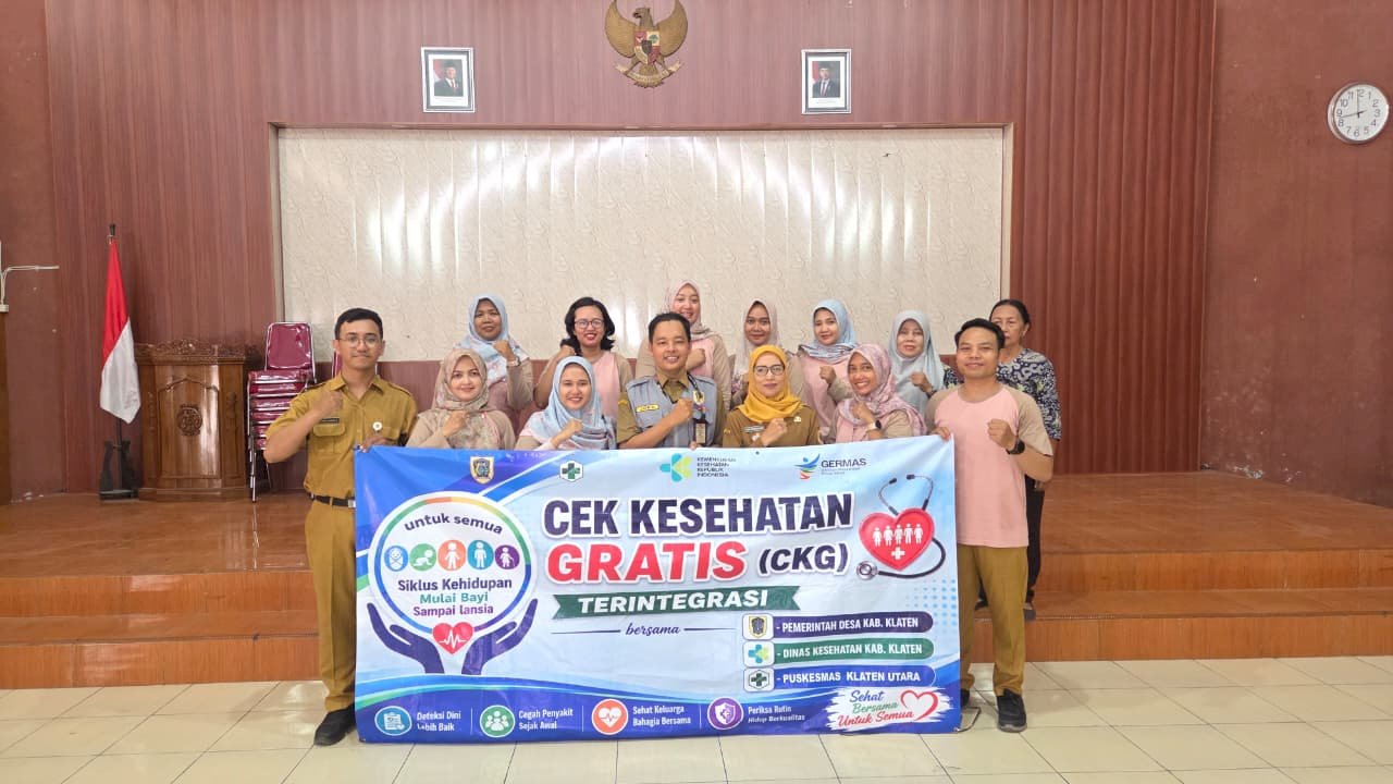 CKG Terintegrasi di Desa Karanganom