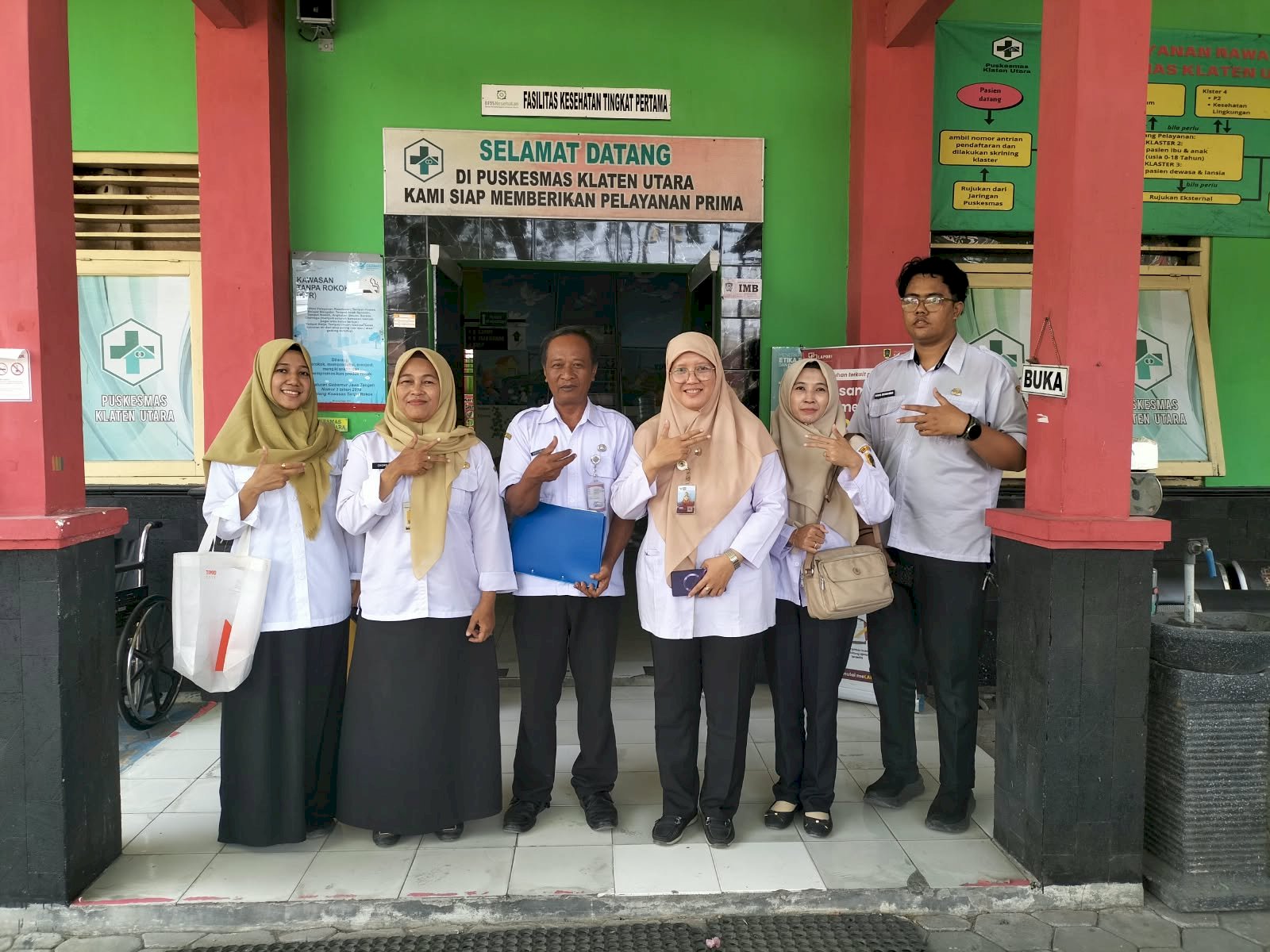 Monitoring dan Evaluasi Dinsosp3AKB di Puskesmas Klaten Utara